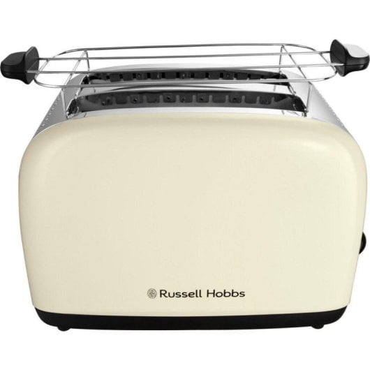 Tostadora Russell Hobbs 26551-56 2 rebanadas 1600 W crema y plata acero inoxidable