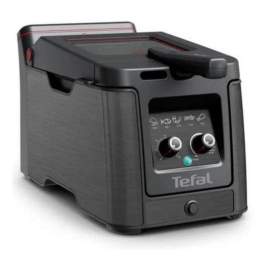 Friteuse Tefal 3,5L 2000W Fenêtre Acier Inoxydable Zone Froide