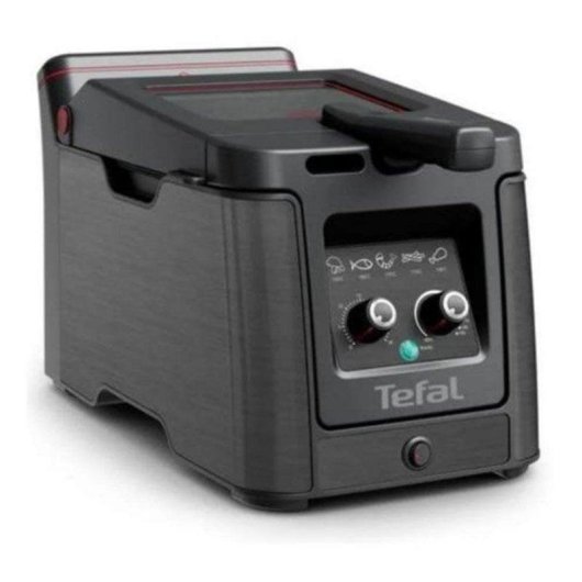 Friteuse Tefal avec fenêtre 3,5 L 2000 W, zone froide et cuve amovible