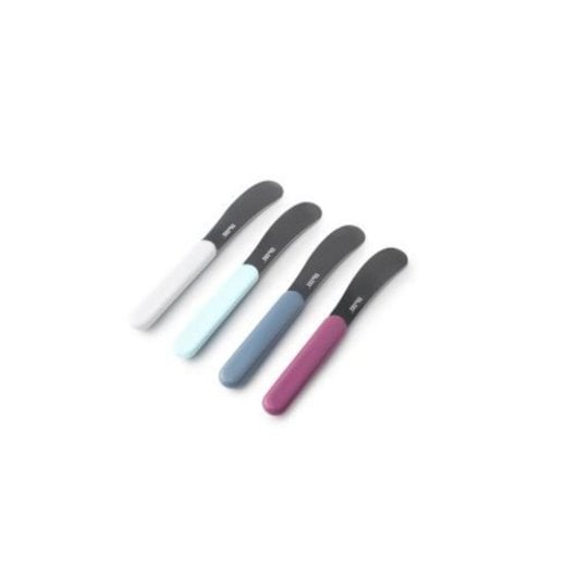 Spatule à beurre Acier inoxydable Multicolore 14,8 cm Résistance accrue