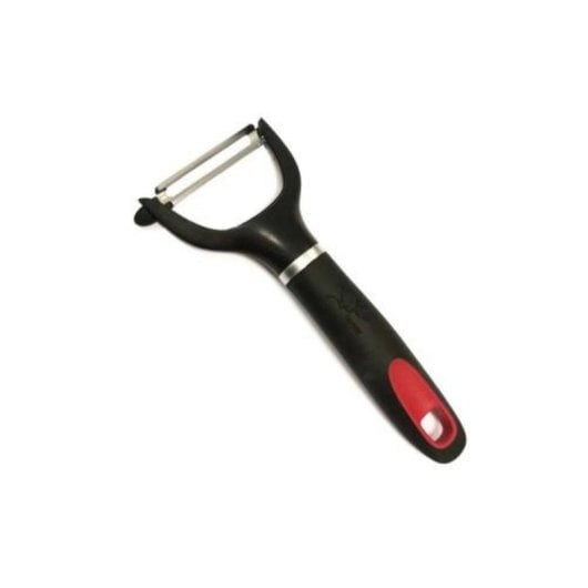 Éplucheur JATA AC24 Acier inoxydable Ergonomique Noir Rouge Crochet suspendu