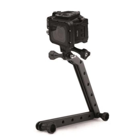 Suporte Modular Self-Time Nilox Compatível Evo 4K/F-60 Mini Action Cam Preto Metal