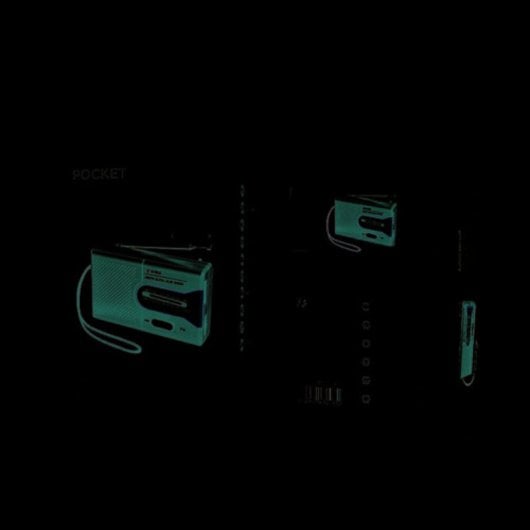 Radio portable Noir ABS avec radio FM, connecteur 3,5 mm, alimentation DC 3 V
