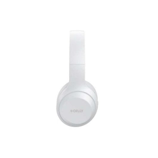 Auriculares Celly Wavebeat WH inalámbricos Bluetooth para llamadas y música con micrófono, color blanco