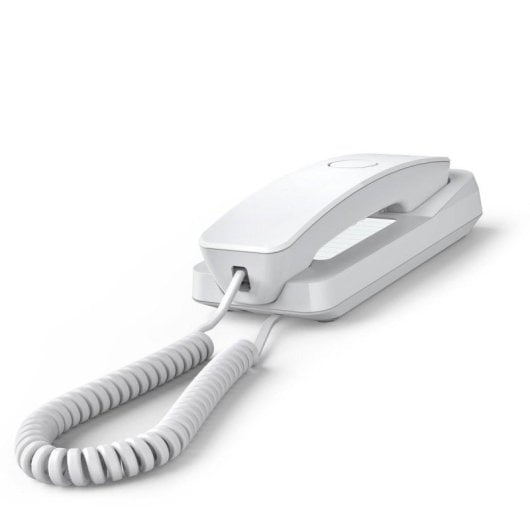 Telefono Gigaset DESK 200 analogico cablato 10 memorie Bianco montaggio scrivania/parete