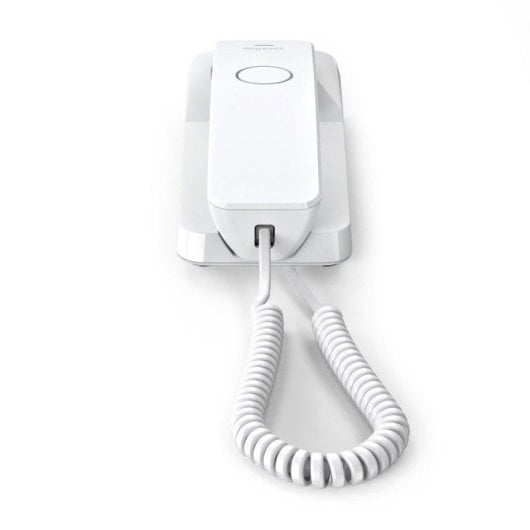 Telefono Gigaset DESK 200 analogico cablato 10 memorie Bianco montaggio scrivania/parete