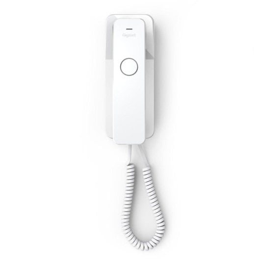 Telefono Gigaset DESK 200 analogico cablato 10 memorie Bianco montaggio scrivania/parete