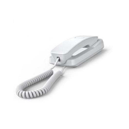 Telefono Gigaset DESK 200 analogico cablato 10 memorie Bianco montaggio scrivania/parete