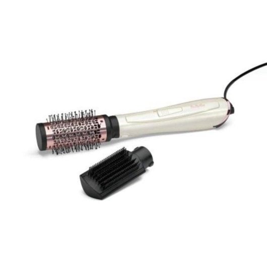 Escova Modeladora BaByliss AS914PE 1000W Cerâmica Iónica 3 Temperaturas Cabo 2,5 m Preto Ouro Rosa