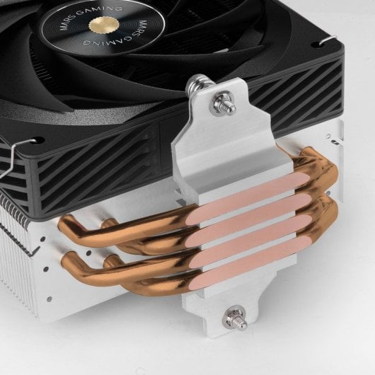 Mars Gaming Mcpu-x4 Disipador Cpu 230w 4x Heatpipes Ventilador 120mm Intel Lga Y Amd Negro