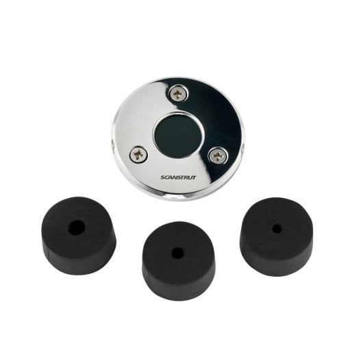Scanstrut Ds-lp-21a - Pasacables Estanco De Bajo Perfil, 4-9mm, Ip68, Acero Inoxidable, Autocaravana, Camper, Naútica