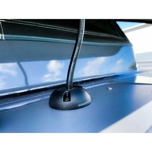 Scanstrut Pasacables Estanco Ds40-p-blk, Entrada Vertical De Cables Hasta 15mm, Negro, Autocaravana, Camper, Naútica