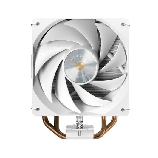 Mars Gaming Mcpu-x4 Disipador Cpu 230w 4x Heatpipes Ventilador 120mm Intel Lga Y Amd Blanco