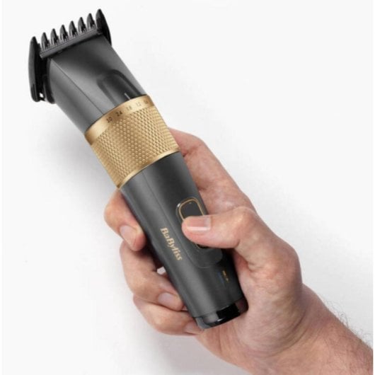 Tagliacapelli BaByliss E987E Oro Granito 0,6-28 mm Resistente all’acqua Batteria Li-Ion