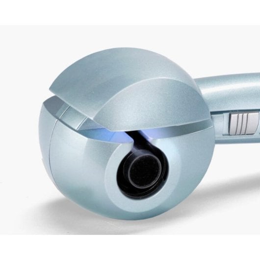 Escova de ar quente BaByliss Hydro-Fusion C1700E cerâmica azul 3 temperaturas cabo giratório