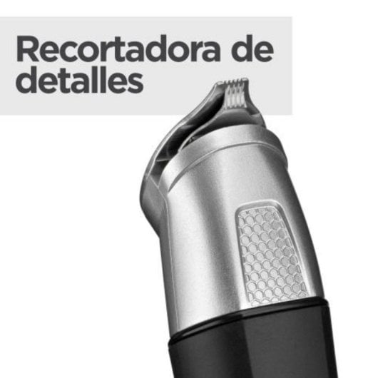Recortadora multifunción BaByliss MT812E 11 en 1 sin cable acero inoxidable