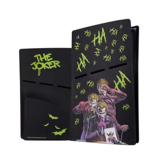 Funda PS5 Slim Blade Gaming Joker Silicone Cover Negra Verde Silicone Protectora