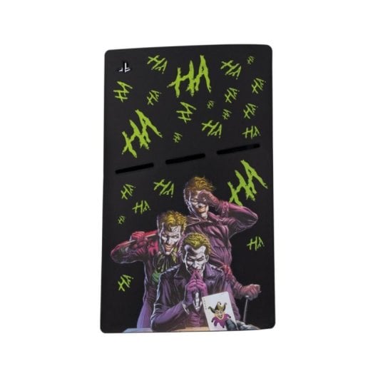 Funda PS5 Slim Blade Gaming Joker Silicone Cover Negra Verde Silicone Protectora