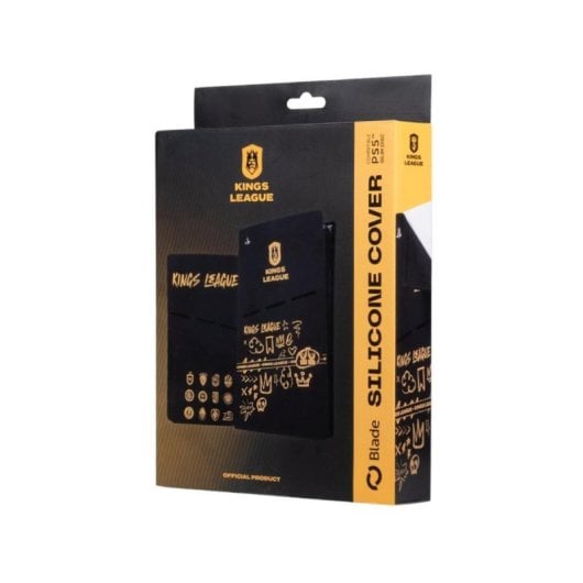 Funda de silicona Blade Kings League para PS5 Slim Disco diseño oficial alta protección