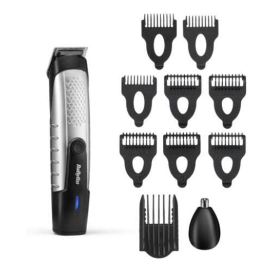 Regolabarba BaByliss T812E Lithium Power 0,5-10 mm 14 posizioni Wet&Dry Nero/Argento