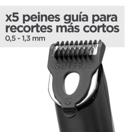 Regolabarba BaByliss T812E Lithium Power 0,5-10 mm 14 posizioni Wet&Dry Nero/Argento