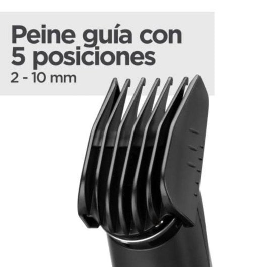 Regolabarba BaByliss T812E Lithium Power 0,5-10 mm 14 posizioni Wet&Dry Nero/Argento