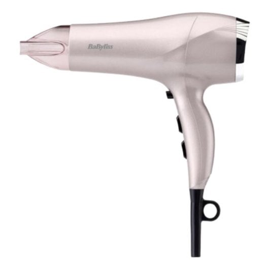 Secador de pelo BaByliss Mauve Lustre 2300W función iónica aire frío rosa claro