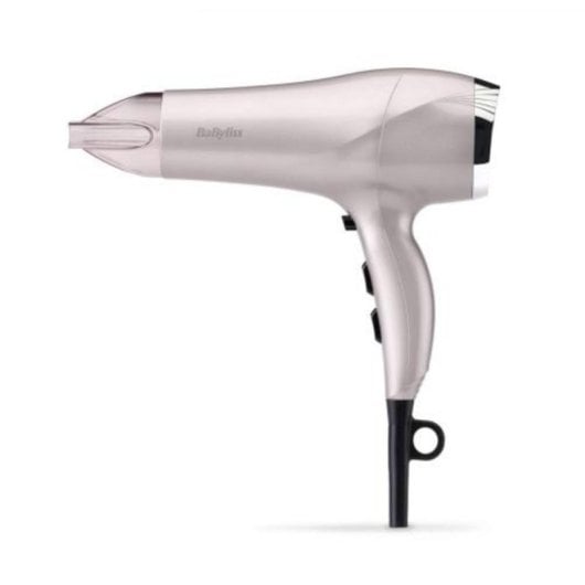 Secador de pelo BaByliss Mauve Lustre 2300W función iónica aire frío rosa claro