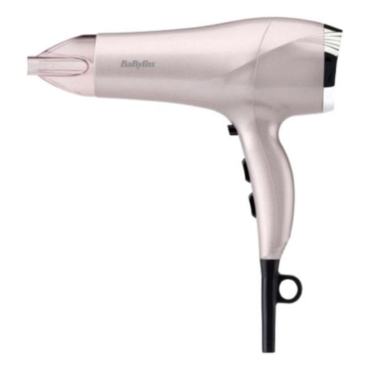 Sèche-cheveux Ionique Professionnel BaByliss Mauve Lustre 2300W 3 Températures 2 Vitesses Air Froid Rose clair