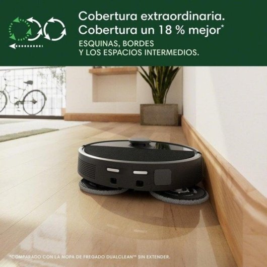 Aspirateurs Robots et Laveur iRobot Roomba Plus 505 Combo avec Vidage Automatique Navigation LiDAR 7.000Pa + 3 Mopas + 3 Sacs