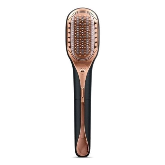 Escova Modeladora Rowenta Ultimate Experience Hair Therapist 165W 3 Temperaturas Vapor Automático Preto Ouro Rosa