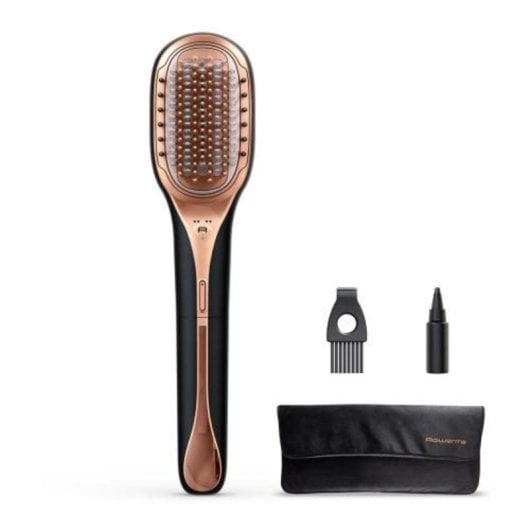 Escova de cabelo Rowenta Ultimate Experience Hair Therapist paddle, vapor, 165W