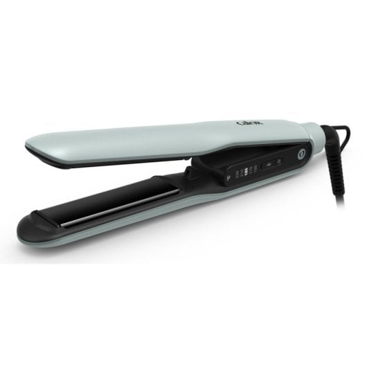 Prancha de cabelo Rowenta SF5120E0 placas titânio ionizador ajuste 230°C azul