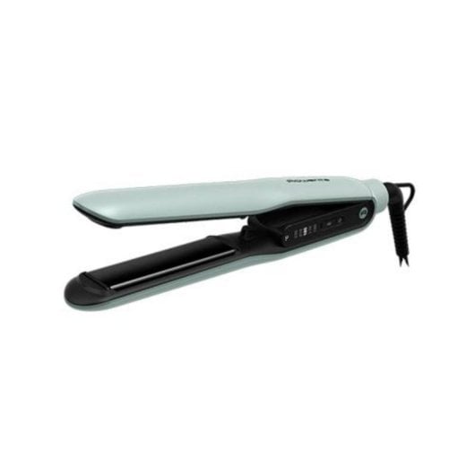 Prancha de cabelo Rowenta SF5120E0 placas titânio ionizador ajuste 230°C azul