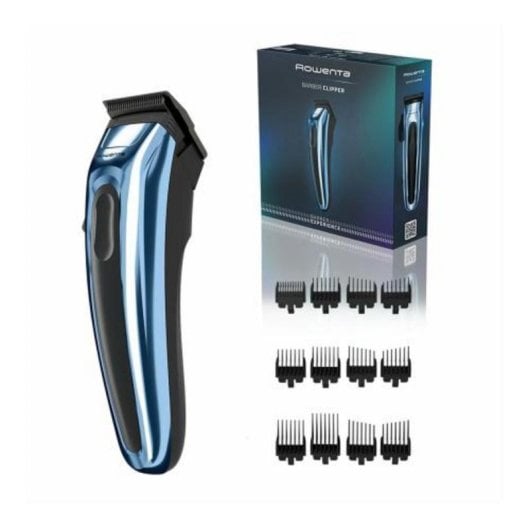 Tagliacapelli Rowenta Barber Experience TN1551E0 Ricaricabile Acciaio Inox Cuchillas Autofilanti Blu Nero