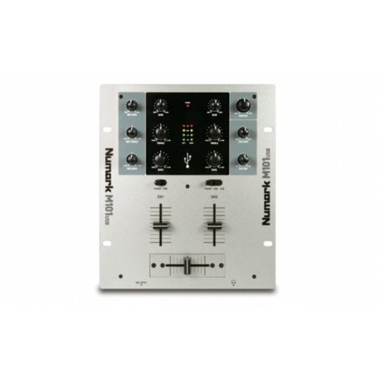 Mesa de mezclas Numark M101USB 2 canales USB ecualizador 2 bandas negro plata