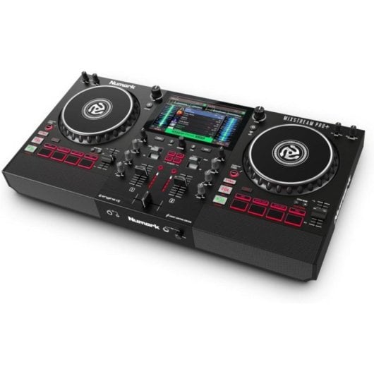 Controladora DJ Numark Mixstream Pro+ Altavoces Integrados Wi-Fi pantalla táctil 7"