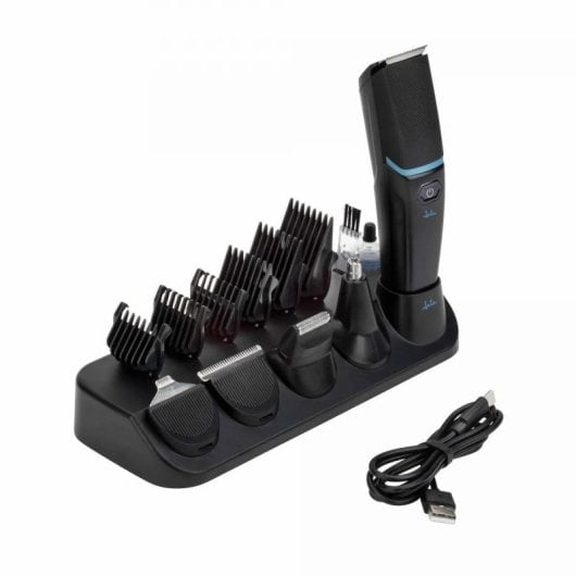 Haarschneider JATA JBCP3538 Schwarz Blau 120 Min Laufzeit 6 Schnittlängen USB‑C