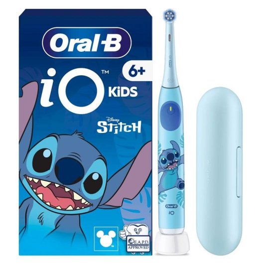 kinderzahnbürste Elektrisch Oral-B iO 6+ Kids 3 Modi Drucksensor Timer Reiseetui