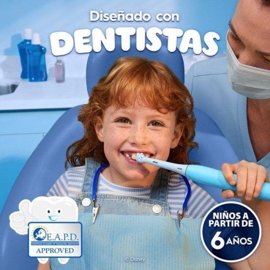Cabezal de recambio Oral-B iO Kids 6+ Stich Pack de 4 unidades