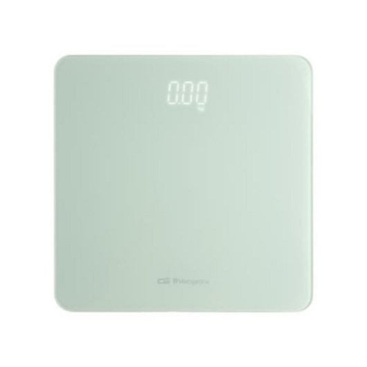 Báscula de baño electrónica Cristal templado Verde 150 kg LCD táctil sensores