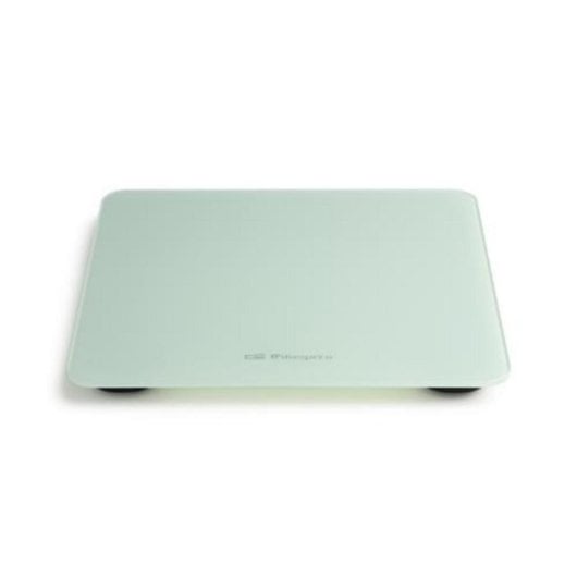 Báscula de baño electrónica Cristal templado Verde 150 kg LCD táctil sensores