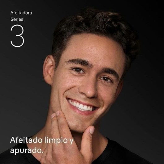 Rasoio Elettrico Viso Braun Series 3 300S Senza Filo 30min Impermeabile Ricarica Rapida