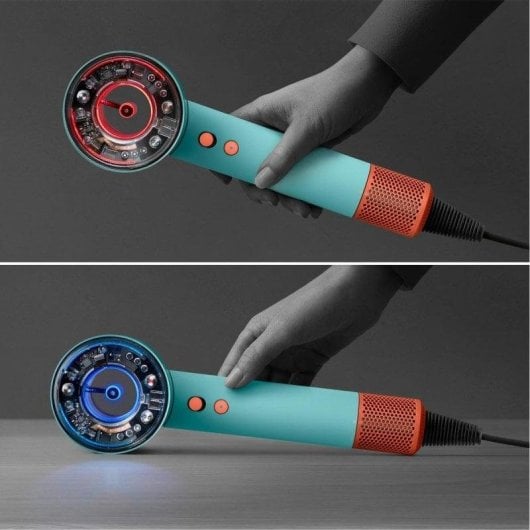 Secador de Cabelo Profissional Dyson Supersonic Nural HD16 1600W 4 Temperaturas 3 Velocidades com 5 Acessórios Ciruela