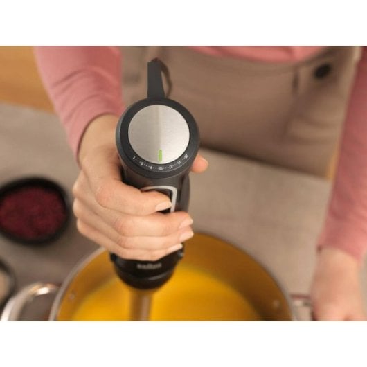 Batidora de inmersión Braun MultiQuick 5 Pro MQ55755M 1000W 25 velocidades negra