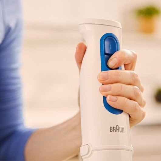 Batidora de mano Braun MQ 30001 M 900W 2 velocidades azul y blanco 0,6L