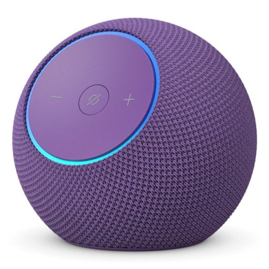 Altifalantes Amazon esféricos sem fios Wi-Fi Bluetooth Alexa som envolvente