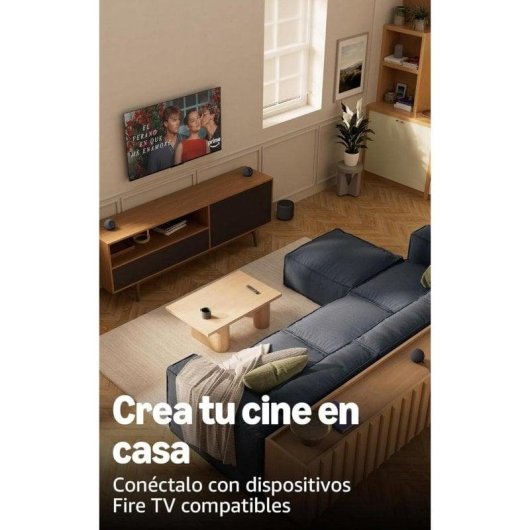 Altifalantes Amazon inteligentes WiFi Bluetooth 30W com Alexa e domótica avançada