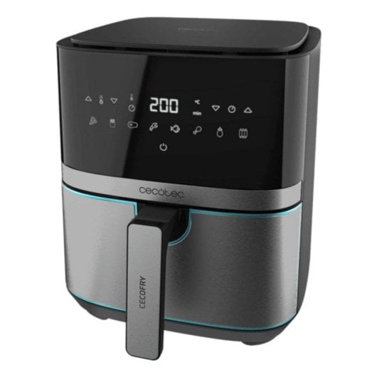 Freidora de Aire Cecofry Full InoxBlack 5500 Pro + Cecofry Paper Pack Accessories Papel para Freidora de Aire 150 Unidad