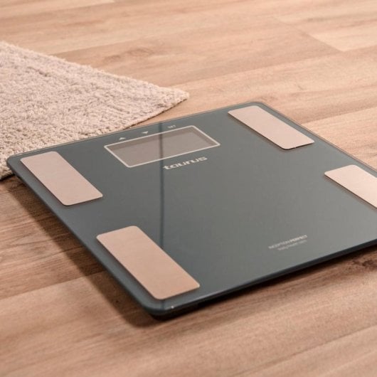 Báscula personal Taurus Inception Perfect analítica LCD cristal templado 180 kg verde